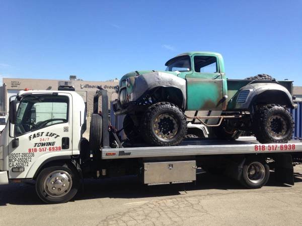 Towing 24/7, Economic Flat Bed Service to All San Fernando Valley (Van Nuys, North Hollywood, Panorama City, Reseda, Northridge)