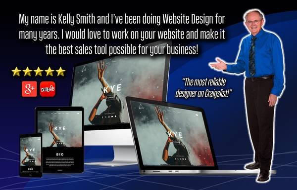 21-Year Website Designer Seeking Work in Los Angeles, See Portfolio, Trusted, Reliable, and Fast at (213) 799-4855