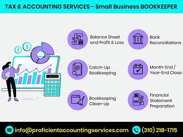 Tax and Accounting Services - Bookkeeping, Payroll, and Tax Preparation (Los Angeles - Long Beach)