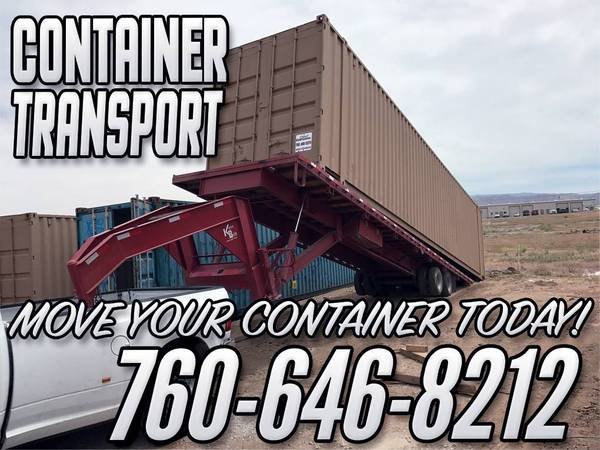 Shipping and Cargo Container Transport (Los Angeles)
