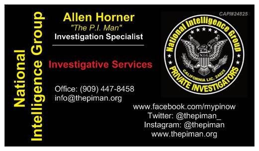 Private Investigator - Process Server (Los Angeles County &amp; Statewide)